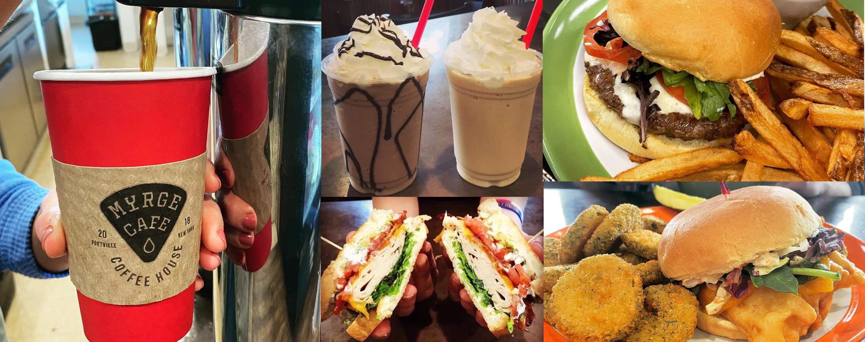 Some food found at The Myrge